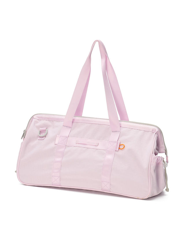 리복 Reebok X RAWROW 3WAY ZIPPER DUFFLE BAG - 핑크 밝은 핑크 착용컷
