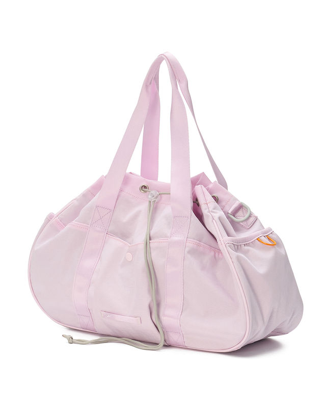 리복 Reebok X RAWROW 3WAY STRING DUFFLE BAG - 핑크 밝은 핑크 상세