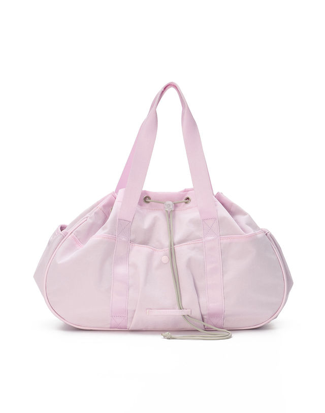 리복 Reebok X RAWROW 3WAY STRING DUFFLE BAG - 핑크 밝은 핑크 상세