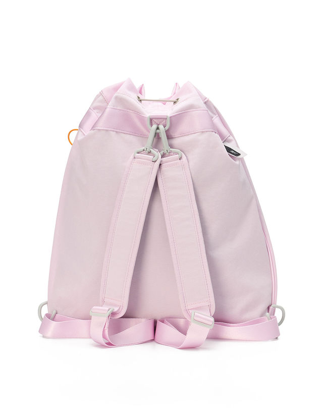 리복 Reebok X RAWROW 2WAY STRING GYM SACK - 핑크 밝은 핑크 착용컷