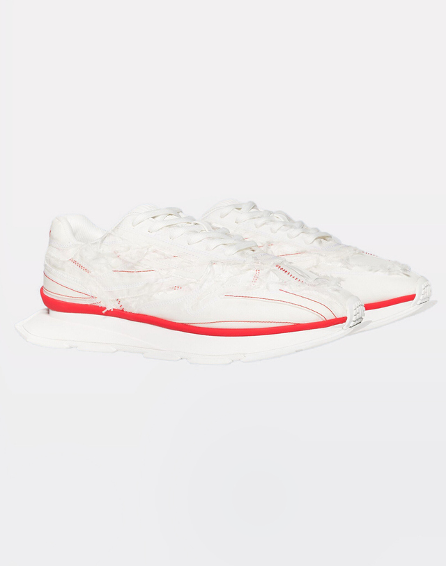 리복 Reebok x KANGHYUK CLASSIC LEATHER LTD - 화이트 / RMIA04CC99FAB0010300 흰색 착용컷