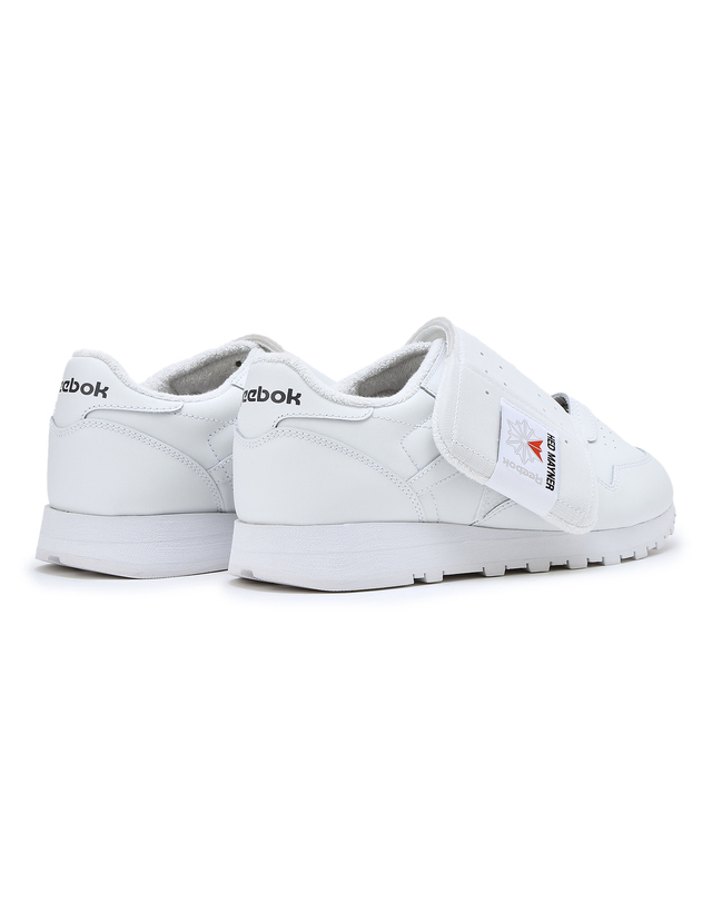 리복 Reebok X HED MAYNER 클래식 레더 - 화이트 / RMIA041C99LEA0010100 흰색 착용컷