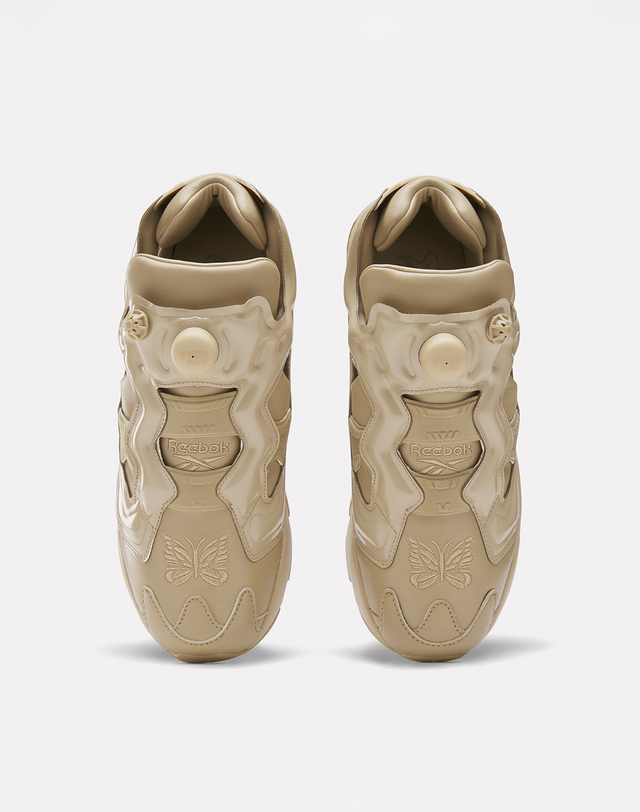 리복 Reebok X NEEDLES 인스타펌프 퓨리 94 - 베이지 / 100207688 크림 착용컷