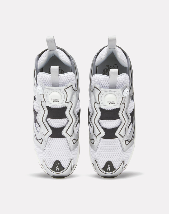 리복 Reebok X BEAMS 인스타펌프 퓨리 94 - 실버 / 100208642 착용컷