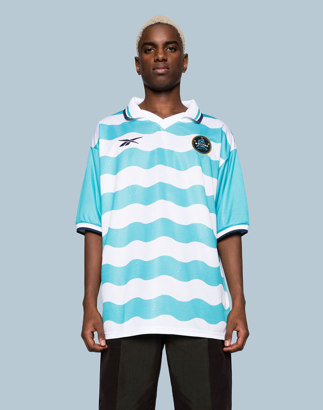 리복 Reebok X BOTTER SOCCER TEE - 블루:화이트 / RMGB001C99FAB0014001 밝은 블루 상세