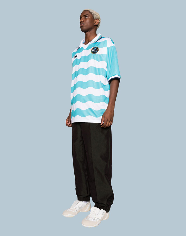 리복 Reebok X BOTTER SOCCER TEE - 블루:화이트 / RMGB001C99FAB0014001 밝은 블루 상세