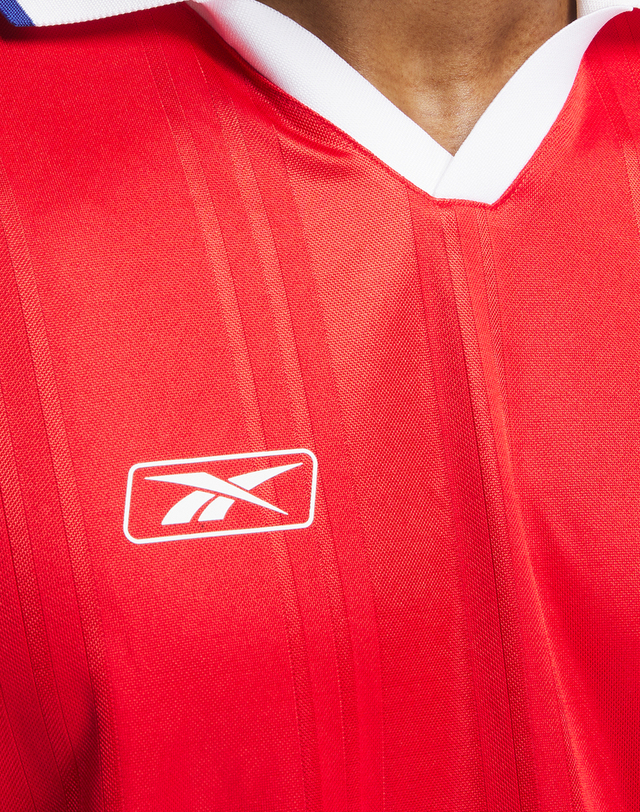 리복 Reebok X OBEY JERSEY - 레드 / 100218642 착용컷