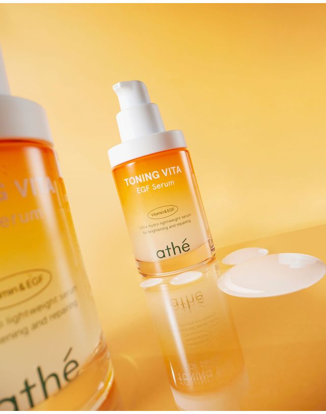 아떼뷰티 [흔적&미백케어]아떼 비타 EGF 흔적엔딩 세럼_30ml 흰색 착용컷