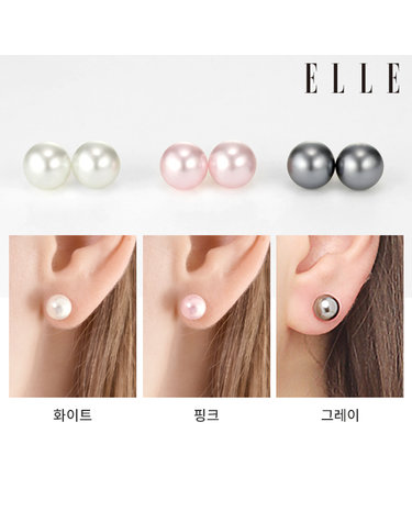 14K GF 데일리 진주 귀걸이 ELGPEE483