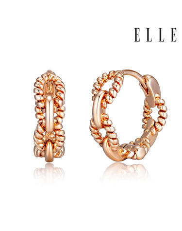 14K 꼬임 클립 원터치 귀걸이 (gold pin) ELGPEE494