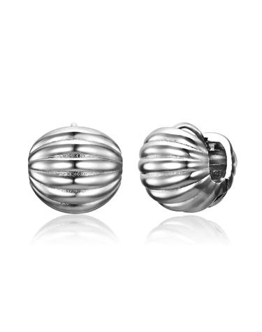 빅 쉘 원터치 볼 귀걸이 GISVEE166 (SILVER925 PIN)