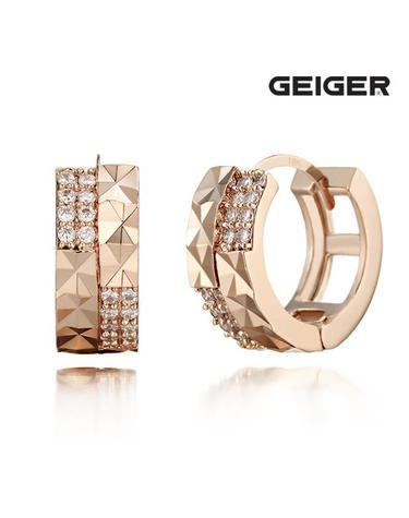 18K 원터치 투 링 귀걸이 (gold pin) GI8KPEE014