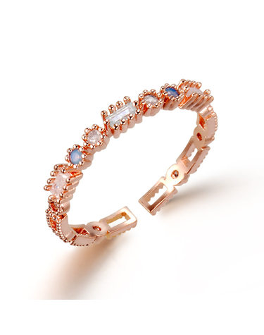 샤인 블록 오픈링 C24RB098 (14K Gold Plated)