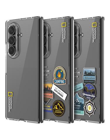 내셔널지오그래픽 갤럭시 Z폴드7 크리스탈 슬림핏 케이스 NGM-ZF7C