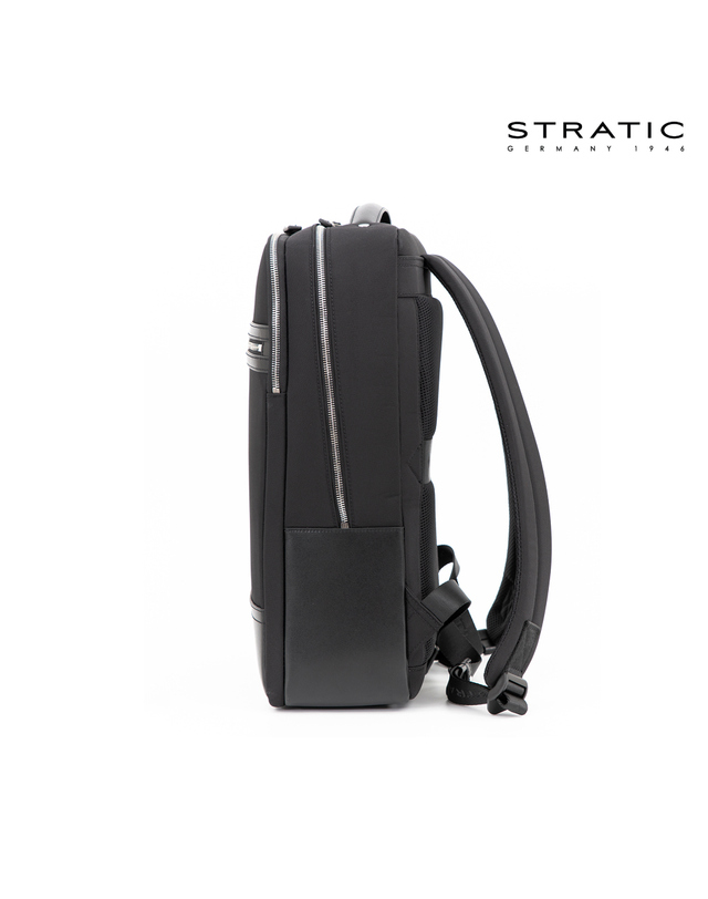 스트라틱 [스트라틱] 독일 브랜드 보덴 백팩 BODEN BACKPACK BLACK 착용컷