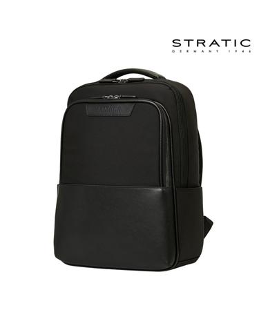 [스트라틱] 독일 브랜드 스텔라 가죽 백팩 STELLA BACKPACK BLACK