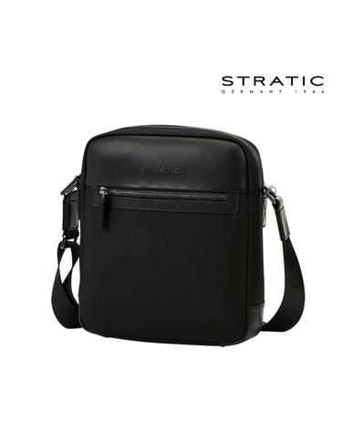 [스트라틱] 독일 브랜드 스텔라 가죽 크로스백 STELLA CROSSBAG BLACK