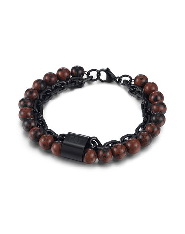 캐터필라 BEADS 체인 원석 팔찌 J013B08114