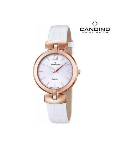 [CANDINO]칸디노 C4567/1 여성용 가죽 손목시계 (스위스메이드)