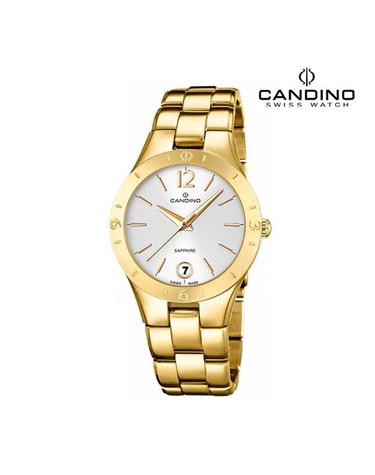 [CANDINO]칸디노 C4577/1 여성용 메탈 손목시계 (스위스메이드)