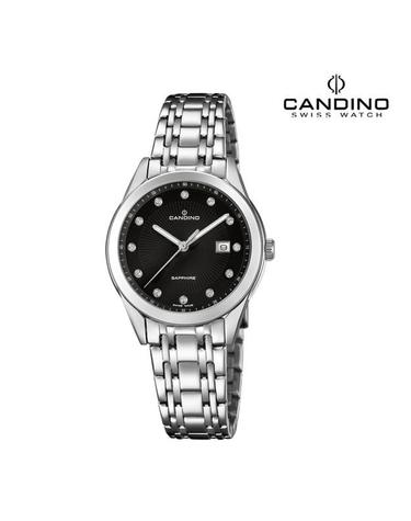 [CANDINO]칸디노 C4615/4 여성용 메탈 손목시계 (스위스메이드)