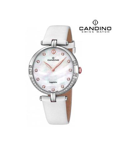 [CANDINO]칸디노 C4601/2 여성용 가죽 손목시계 (스위스메이드)