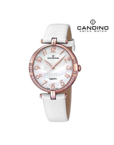 [CANDINO]칸디노 C4602/2 여성용 가죽 손목시계 (스위스메이드)
