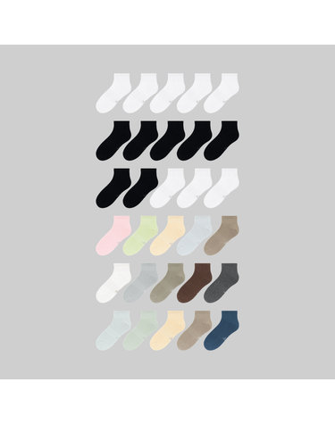 스테디 앵클 5족 기프트 세트 (6colors)