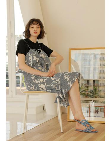 HOLIDAY SLIP ONE-PIECE_NAVY