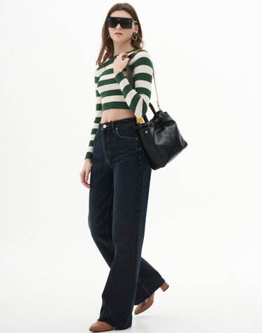 두백 DOUX BAG EBONY BLACK
