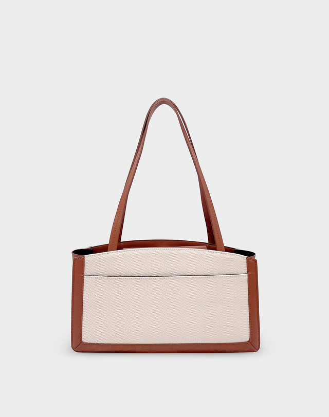 보니블라 [입점사]데보백 DEBO BAG (TAN BROWN) 착용컷