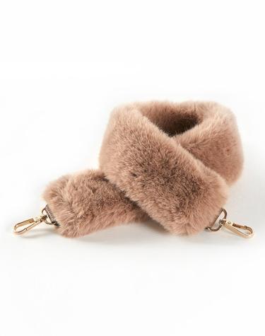 에코 퍼 스트랩 ECO FUR STRAP CHIFFON MOCHA