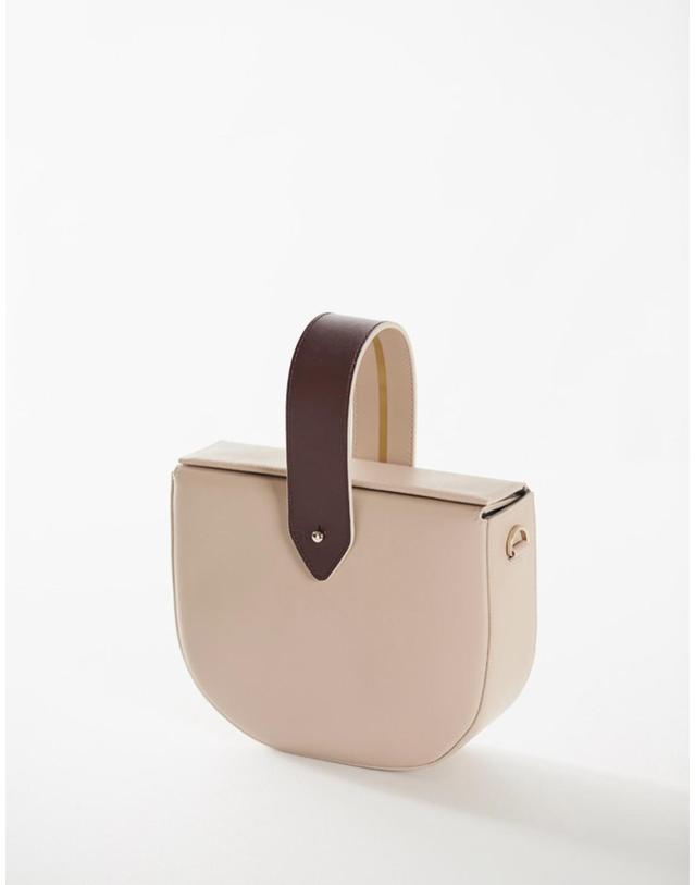 보니블라 글라세백 GLACE BAG HAZELNUT BEIGE 착용컷