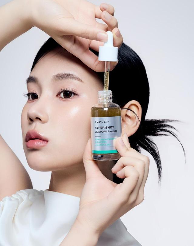 앰플엔 [진정부스터] 하이퍼샷 시카 피디알엔 앰플 50ml 착용컷