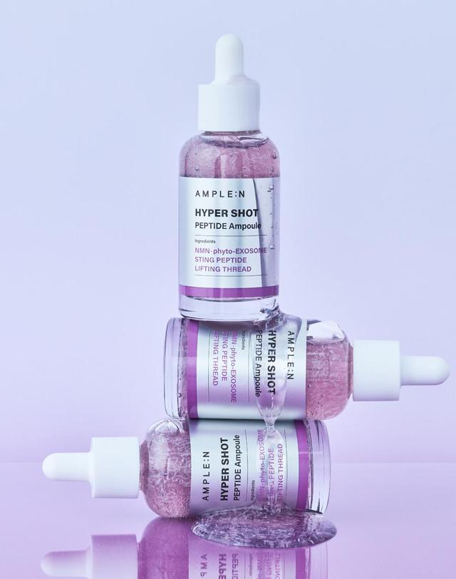 앰플엔 [녹는실리프팅] 하이퍼샷 펩타이드 앰플 50ml 착용컷