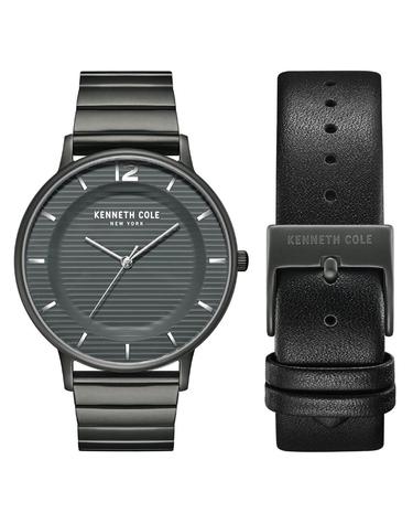 KENNETH COLE 케네스콜 남성용 시계 가죽밴드 세트 KC50912005
