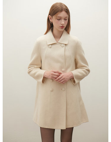 더블버튼 A라인 코트 S254B793