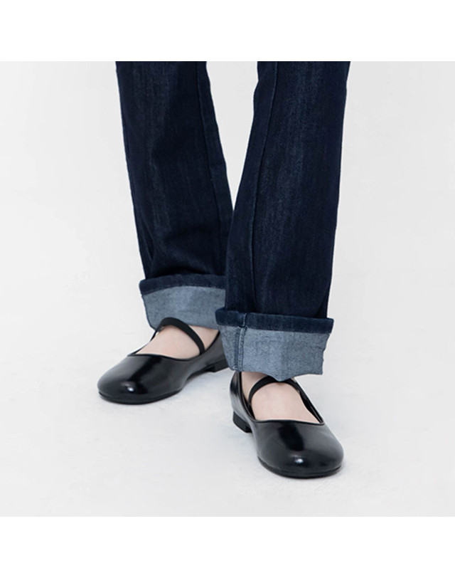 세컨데일리 SD32404 Glister 글리스터 플랫슈즈 착용컷