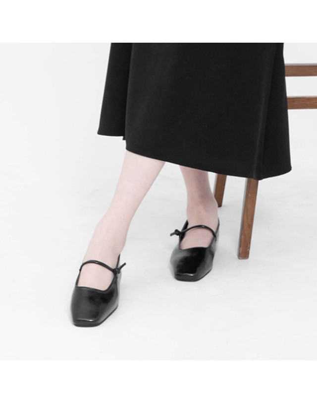 세컨데일리 SD32400 Lissom 리썸 플랫슈즈 착용컷