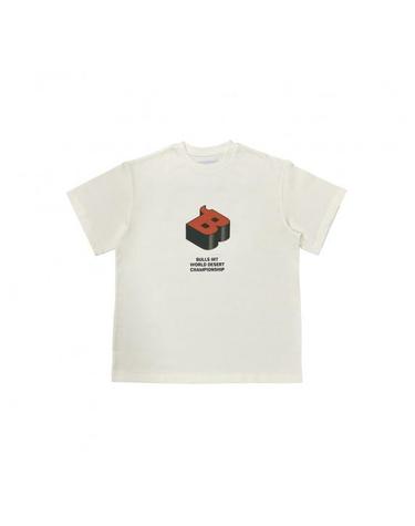 [YEO] White B Logo T-Shirt