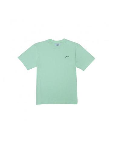 [YEO] Light Green Logo T-Shirt