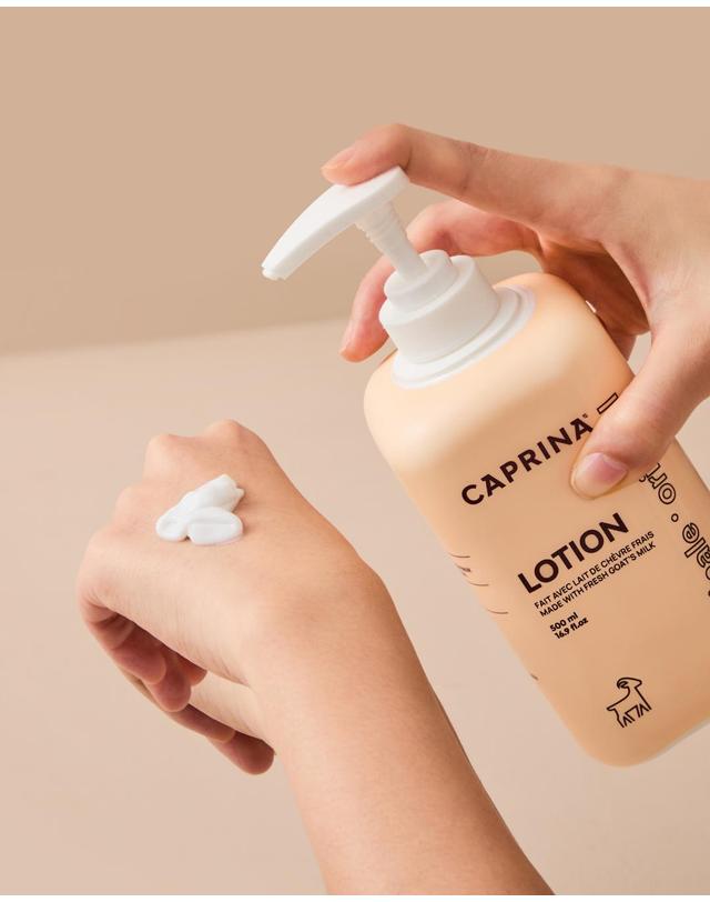 카프리나 카프리나 프레쉬 산양밀크 바디로션 2.0 500ml 착용컷