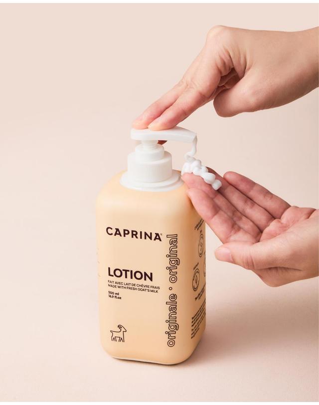 카프리나 카프리나 프레쉬 산양밀크 바디로션 2.0 500ml 착용컷