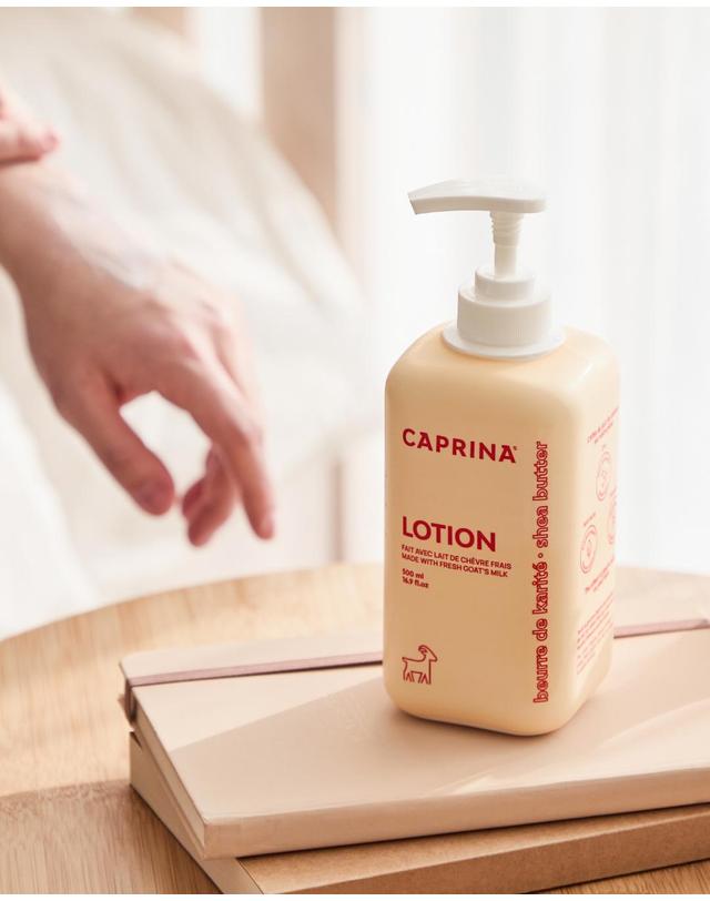 카프리나 카프리나 프레쉬 산양밀크 바디로션 2.0 500ml 착용컷