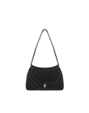 ILLY 벨벳 SM숄더 BK (JHNCHA5BF349BK260)