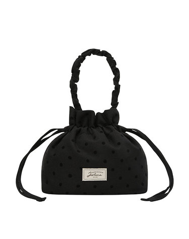FINO 도트 SM버킷백 BK (JHNEHD6BF187BK260)