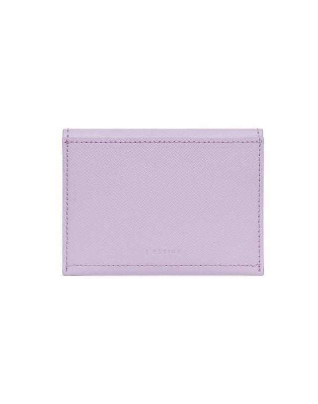 제이에스티나 DONO 플랩카드지갑 (라벤더) (JSTCSF1BS500LV010) 착용컷
