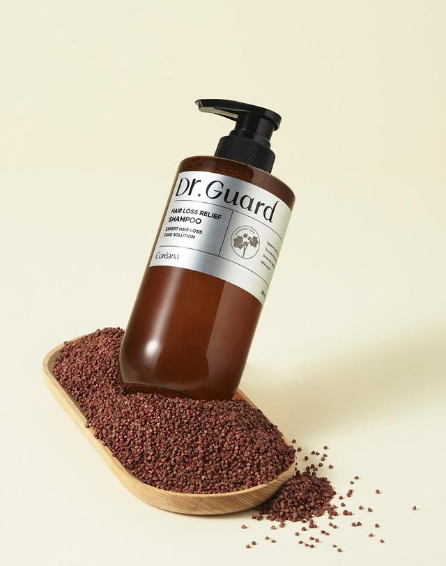 코리아나 닥터가드 탈모완화 샴푸 500ml 착용컷