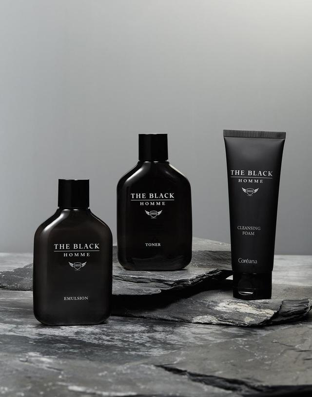 코리아나 더블랙 옴므 토너 120ml 착용컷