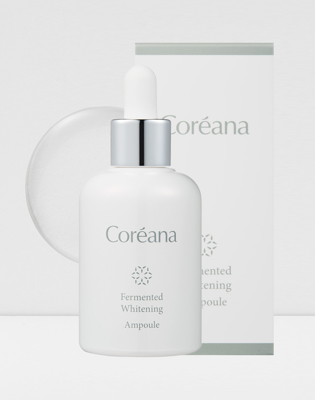 코리아나 [코리아나] 발효 화이트닝 실속 기미 앰플 50ml+50ml 착용컷